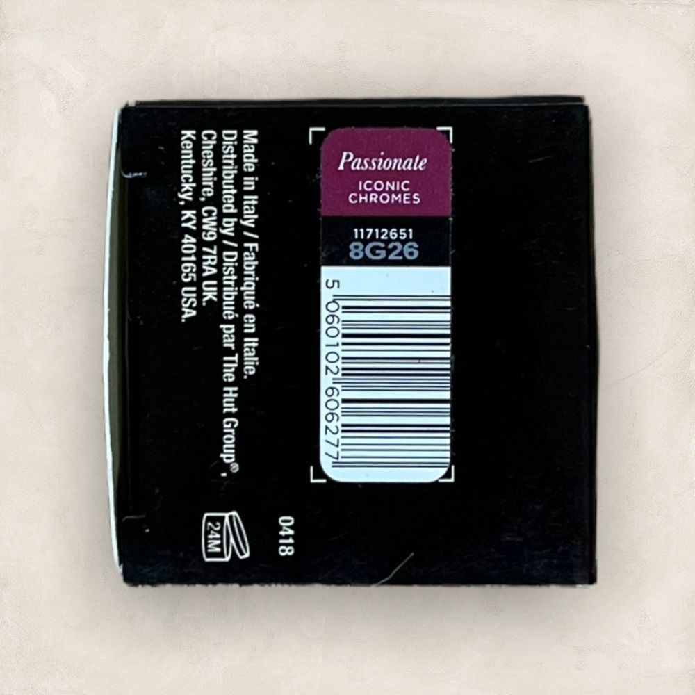 5/$20*when bundled* NIB Illamasqua Iconic Chromes Eyeshadow in Passionate - Picture 4 of 7